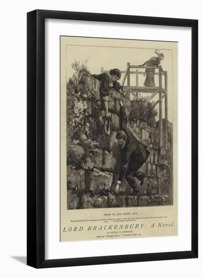 Lord Brackenbury, a Novel-Sir Samuel Luke Fildes-Framed Giclee Print