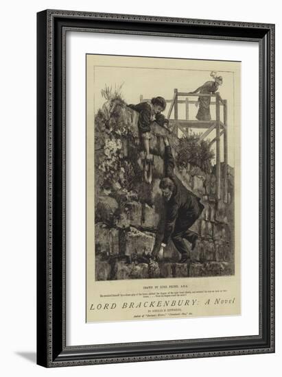 Lord Brackenbury, a Novel-Sir Samuel Luke Fildes-Framed Giclee Print