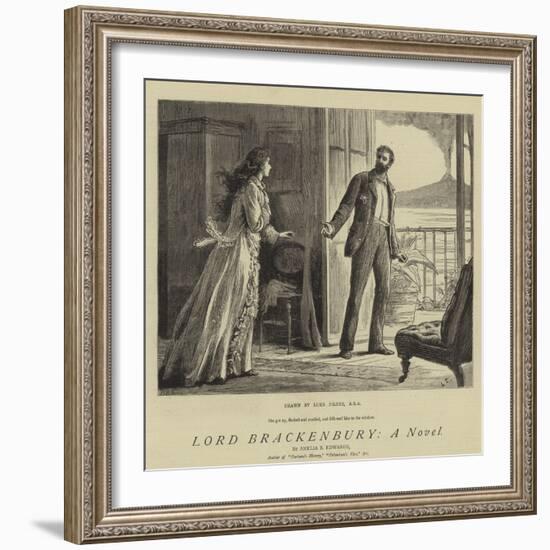 Lord Brackenbury, a Novel-Sir Samuel Luke Fildes-Framed Giclee Print