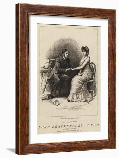 Lord Brackenbury, a Novel-Sir Samuel Luke Fildes-Framed Giclee Print