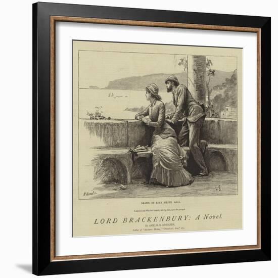 Lord Brackenbury, a Novel-Sir Samuel Luke Fildes-Framed Giclee Print