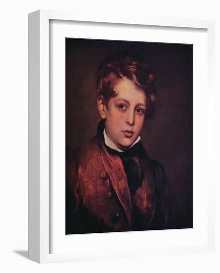 'Lord Byron as a Boy', 1799, (1947)-Thomas Lawrence-Framed Giclee Print