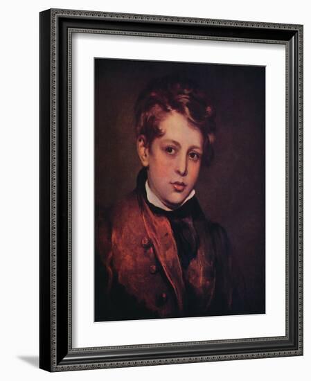 'Lord Byron as a Boy', 1799, (1947)-Thomas Lawrence-Framed Giclee Print
