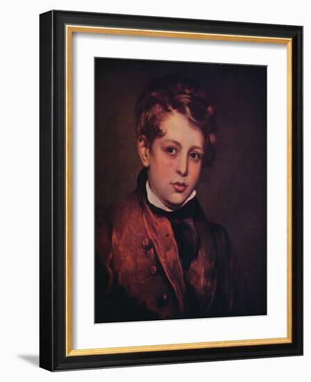 'Lord Byron as a Boy', 1799, (1947)-Thomas Lawrence-Framed Giclee Print