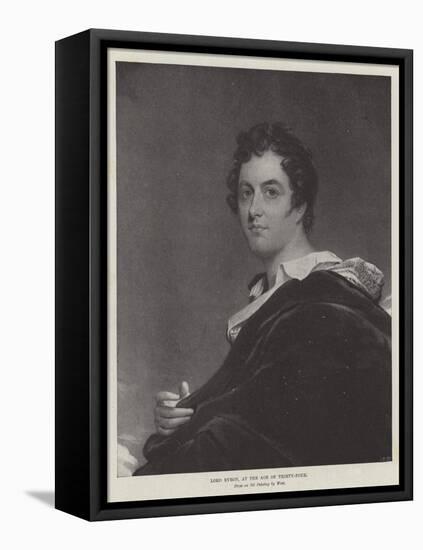 Lord Byron, at the Age of Thirty-Four-Benjamin West-Framed Premier Image Canvas
