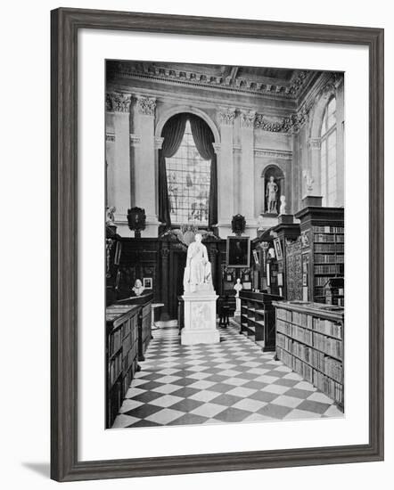 Lord Byron's Statue, Trinity College Library, Cambridge, 1902-1903-HC Leat-Framed Giclee Print