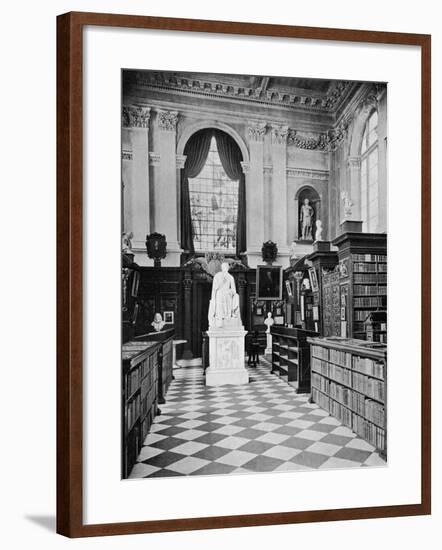 Lord Byron's Statue, Trinity College Library, Cambridge, 1902-1903-HC Leat-Framed Giclee Print