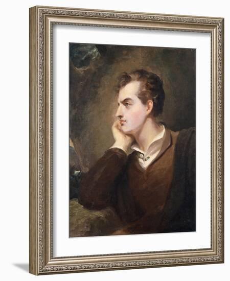 Lord Byron-Thomas Sully-Framed Giclee Print