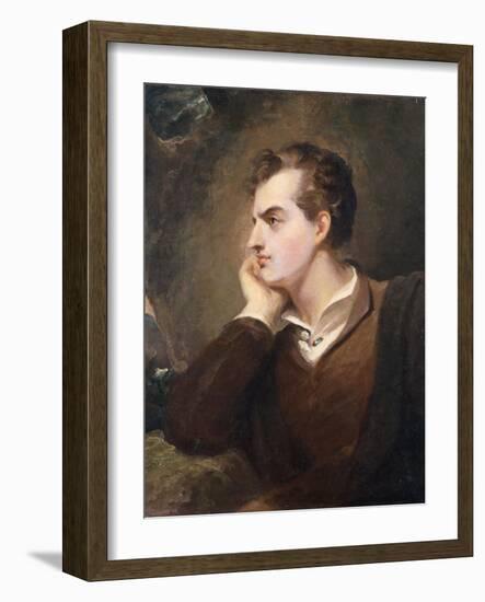 Lord Byron-Thomas Sully-Framed Giclee Print