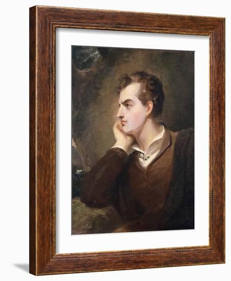 Lord Byron-Thomas Sully-Framed Giclee Print