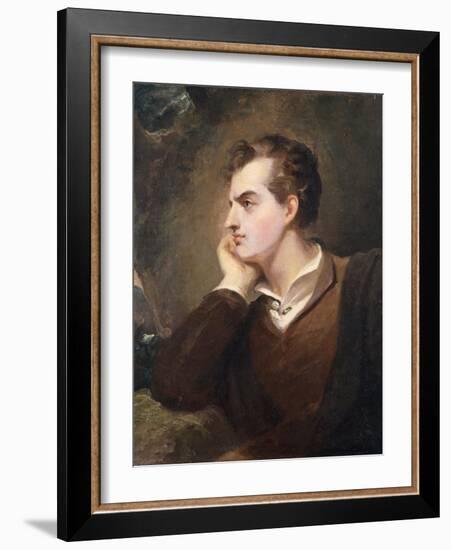 Lord Byron-Thomas Sully-Framed Giclee Print