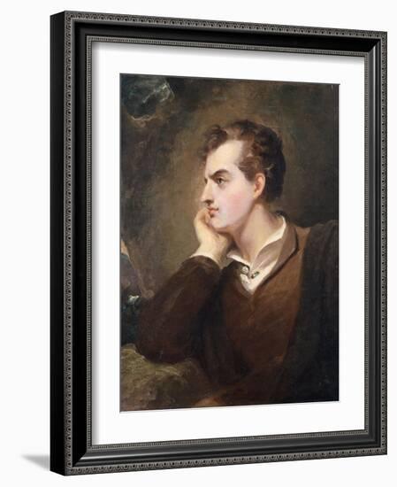 Lord Byron-Thomas Sully-Framed Giclee Print