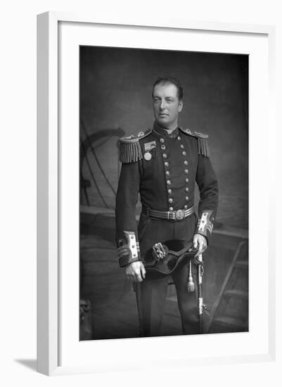 Lord Charles Beresford (1846-191), British Admiral and Member of Parliament, 1890-W&d Downey-Framed Photographic Print