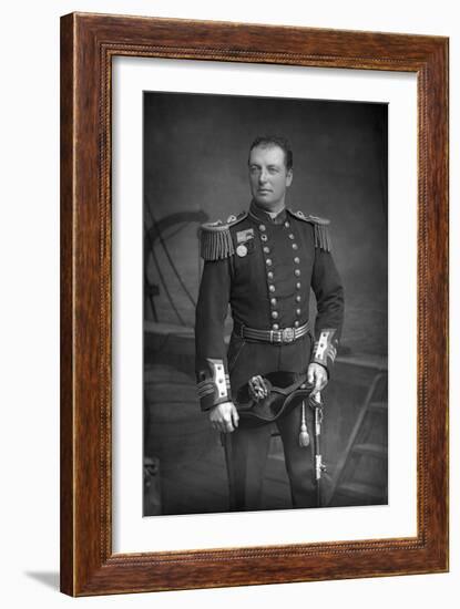 Lord Charles Beresford (1846-191), British Admiral and Member of Parliament, 1890-W&d Downey-Framed Photographic Print
