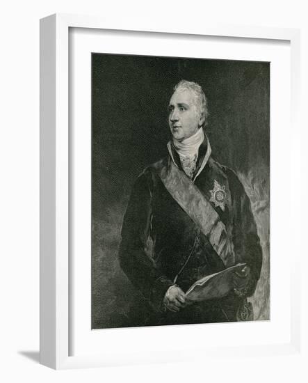 Lord Charles Whitworth-Thomas Lawrence-Framed Giclee Print