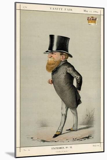 Lord de Grey and Ripon, Vanity Fair-Carlo Pellegrini-Mounted Art Print