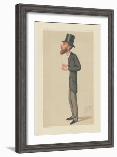 Lord Edmond Fitzmaurice-Sir Leslie Ward-Framed Giclee Print