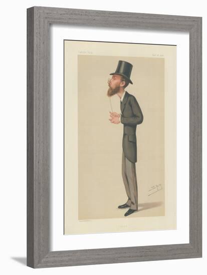 Lord Edmond Fitzmaurice-Sir Leslie Ward-Framed Giclee Print