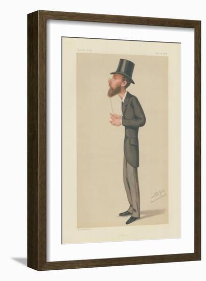 Lord Edmond Fitzmaurice-Sir Leslie Ward-Framed Giclee Print