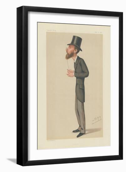 Lord Edmond Fitzmaurice-Sir Leslie Ward-Framed Giclee Print