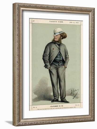 Lord Elcho, Vanity Fair-Carlo Pellegrini-Framed Art Print