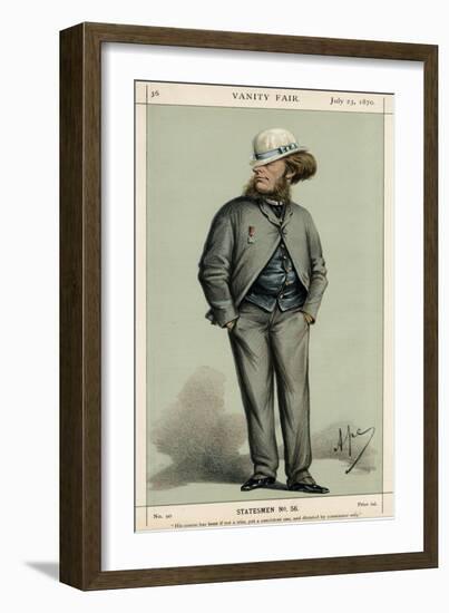 Lord Elcho, Vanity Fair-Carlo Pellegrini-Framed Art Print