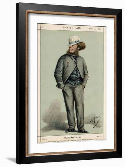 Lord Elcho, Vanity Fair-Carlo Pellegrini-Framed Art Print