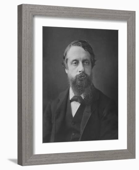 Lord Frederick Cavendish, C.1880-null-Framed Photographic Print