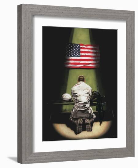 Lord Grant Me the Strength-Marc Wolfe-Framed Giclee Print