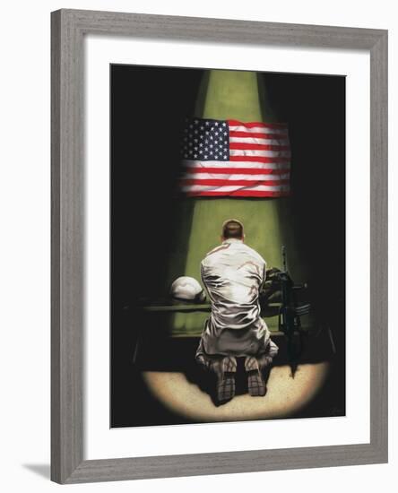 Lord Grant Me the Strength-Marc Wolfe-Framed Giclee Print