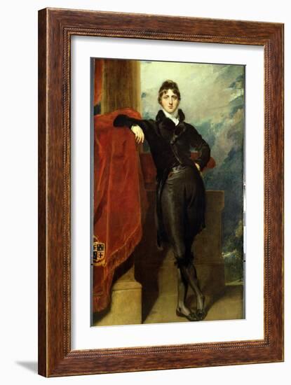 Lord Granville Leveson-Gower, Later 1st Earl Granville, c.1804-6-Thomas Lawrence-Framed Giclee Print