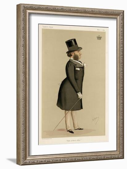 Lord Hardwicke, Vanity Fair-Carlo Pellegrini-Framed Art Print