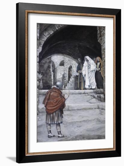 Lord, I Am Not Worthy-James Tissot-Framed Giclee Print