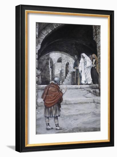 Lord, I Am Not Worthy-James Tissot-Framed Giclee Print