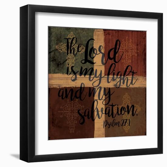 Lord Is My Light-Jace Grey-Framed Art Print