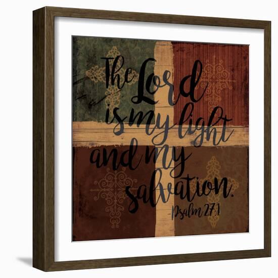 Lord Is My Light-Jace Grey-Framed Art Print