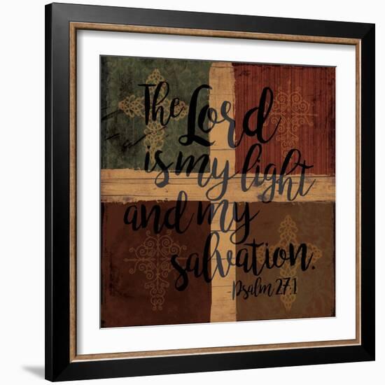 Lord Is My Light-Jace Grey-Framed Art Print