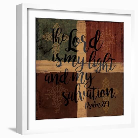 Lord Is My Light-Jace Grey-Framed Art Print