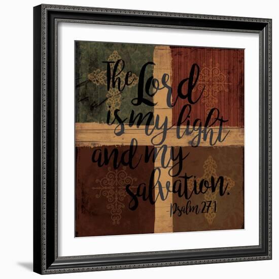 Lord Is My Light-Jace Grey-Framed Art Print