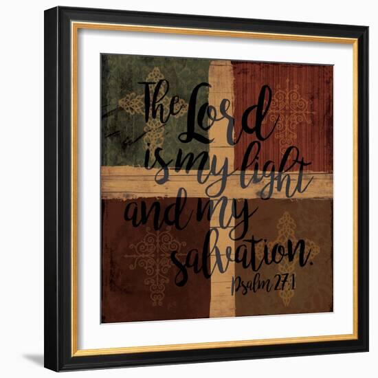 Lord Is My Light-Jace Grey-Framed Art Print