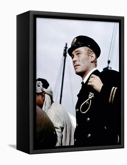 Lord Jim by Richard Brooks with Peter O'Toole, 1965 (photo)-null-Framed Stretched Canvas