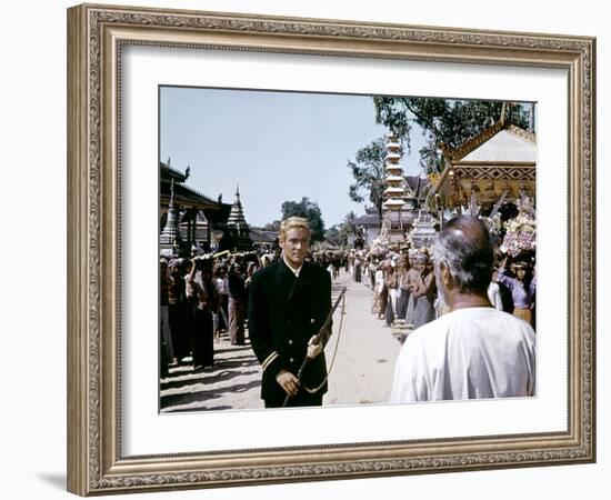 Lord Jim by Richard Brooks with Peter O'Toole and Curd Jurgens, 1965 (photo)-null-Framed Photo