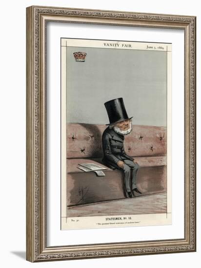 Lord John Russell-Carlo Pellegrini-Framed Art Print