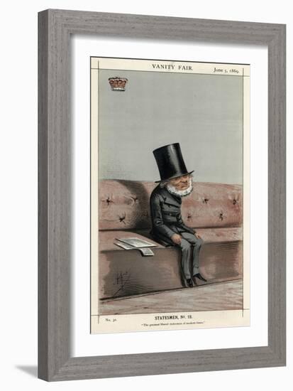 Lord John Russell-Carlo Pellegrini-Framed Art Print