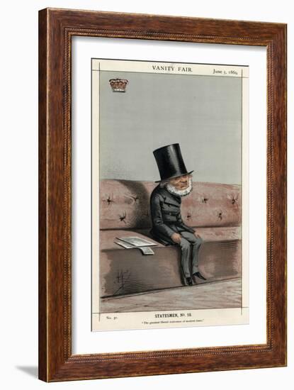 Lord John Russell-Carlo Pellegrini-Framed Art Print