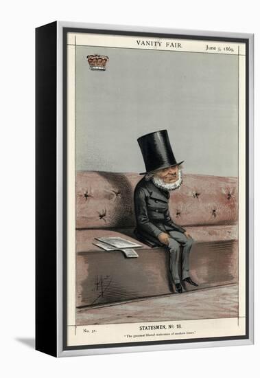 Lord John Russell-Carlo Pellegrini-Framed Stretched Canvas