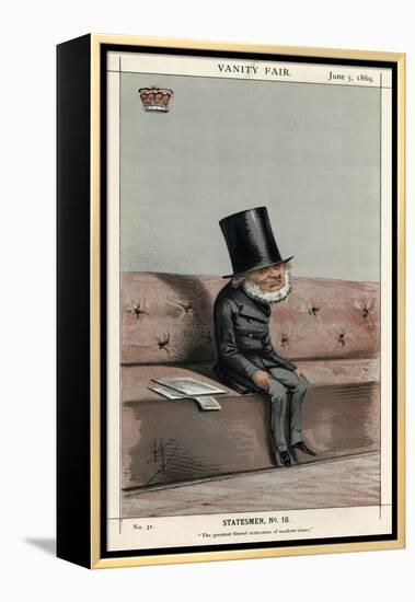 Lord John Russell-Carlo Pellegrini-Framed Stretched Canvas