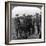 Lord Kichener Reviews the Situation at Gallipolli with Anzac Officers, World War I, 1915-1916-null-Framed Premium Photographic Print