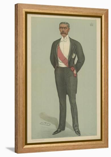 Lord Kitchener of Khartoum-Sir Leslie Ward-Framed Premier Image Canvas