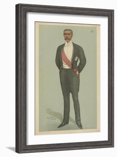 Lord Kitchener of Khartoum-Sir Leslie Ward-Framed Giclee Print